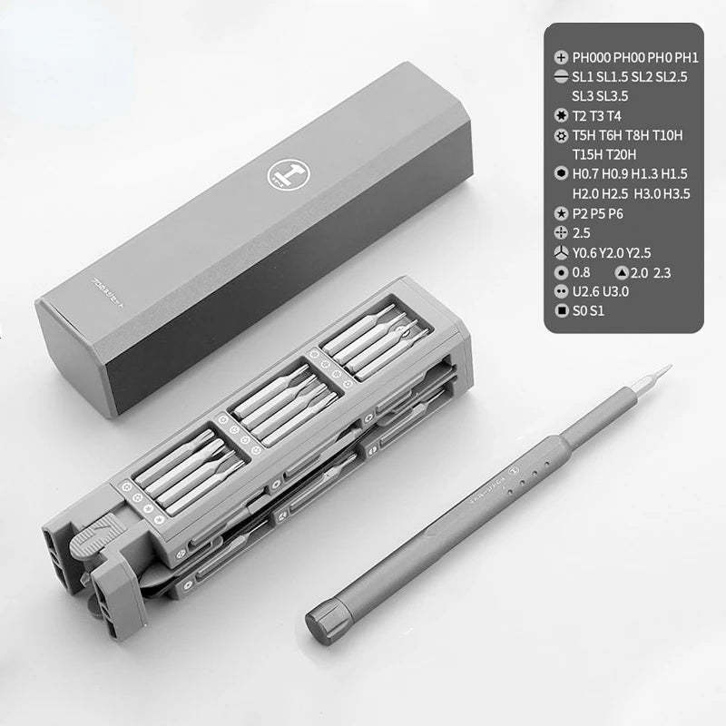 Xiaomi conjunto de chave de fenda multifuncional 44 em 1 s2 chave de fenda de precisão com fenda bit de manutenção de notebook móvel ferramenta doméstica ne