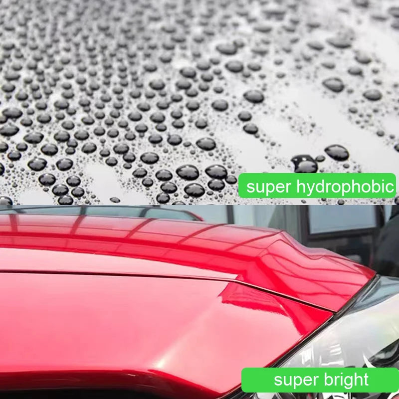 Dpro 9h revestimento de grafeno cerâmica carro t conjunto nano casacos de vidro líquido anti-risco carro polonês casaco cerâmico para 2 carros